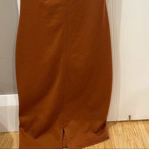 ❤️3 FOR $23❤️ Brown Slip Dress - Picture 3 of 5